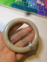 Load image into Gallery viewer, 56mm 100% natural orange/beige Quartzite (Shetaicui jade) bangle CB22