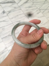 Load image into Gallery viewer, 59.5mm Certified Type A 100% Natural green round cut Jadeite Jade bangle AH67-4997 卖了