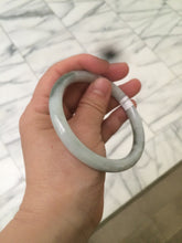 Load image into Gallery viewer, 59.5mm Certified Type A 100% Natural green round cut Jadeite Jade bangle AH67-4997 卖了