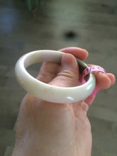 Load image into Gallery viewer, 50.4mm 100% natural Type A green/yellow/purple/pink (福禄寿) jadeite jade bangle B52-1