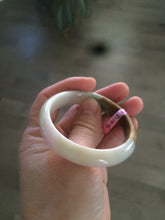 Load image into Gallery viewer, 50.4mm 100% natural Type A green/yellow/purple/pink (福禄寿) jadeite jade bangle B52-1