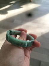 Load image into Gallery viewer, 50.6mm Certified type A 100% Natural apple green Jadeite Jade bangle AH41-7281