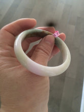 Load image into Gallery viewer, 50.4mm 100% natural Type A green/yellow/purple/pink (福禄寿) jadeite jade bangle B52-1