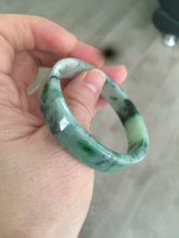 Load image into Gallery viewer, 50.6mm Certified type A 100% Natural apple green Jadeite Jade bangle AH41-7281