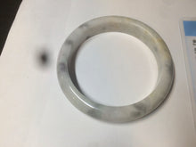 Load image into Gallery viewer, 59mm Certified Type A 100% Natural green black purple gray Jadeite Jade bangle C68-7535