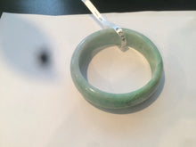 Load image into Gallery viewer, 55.4mm type A 100% Natural green Jadeite Jade bangle E67