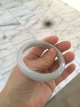 Load image into Gallery viewer, 53.7mm certificated Type A 100% Natural light blue/green/yellow/purple Jadeite Jade bangle AK34-7263