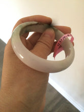 Load image into Gallery viewer, reserved! please don't buy. Thanks. 55.3mm 100% natural Type A green/brown/purple jadeite jade bangle B54