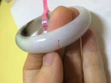 Load image into Gallery viewer, reserved! please don't buy. Thanks. 55.3mm 100% natural Type A green/brown/purple jadeite jade bangle B54