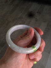 Load image into Gallery viewer, 56mm Certified Type A 100% Natural green/purple/red (福禄寿) Jadeite Jade bangle L118-2743