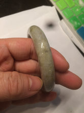 Load image into Gallery viewer, 54.6mm certified 100% natural Type A sunny green/brown/gary jadeite jade bangle AR79-2789