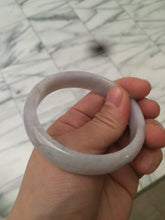 Load image into Gallery viewer, 54mm certified 100% natural Type A green/purple/yellow (Fu Lu Shou) jadeite jade bangle AH69-2634