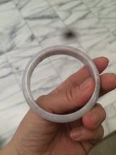 Load image into Gallery viewer, 54mm certified 100% natural Type A green/purple/yellow (Fu Lu Shou) jadeite jade bangle AH69-2634