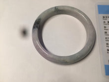 Load image into Gallery viewer, 54.5mm certified Type A 100% Natural green/purple/white  jadeite jade bangle AB69-9790