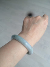 Load image into Gallery viewer, 54.5mm certified Type A 100% Natural green/purple/white  jadeite jade bangle AB69-9790