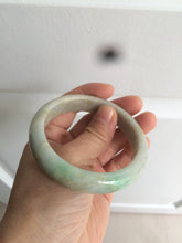 Load image into Gallery viewer, 56.6mm Certified Type A 100% Natural sunny green brown Jadeite Jade bangle AB61-2770