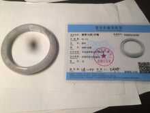 Load image into Gallery viewer, Type A 100% Natural sunny green purple Jadeite Jade bangle GC33-9785 (add on item)