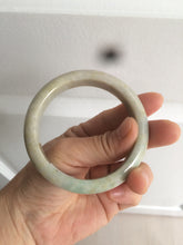 Load image into Gallery viewer, 56.6mm Certified Type A 100% Natural sunny green brown Jadeite Jade bangle AB61-2770