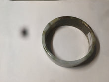 Load image into Gallery viewer, 52mm certified Type A 100% Natural sugar brown/red/green/white oil painting style square Jadeite Jade bangle D3-2745