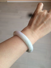 Load image into Gallery viewer, 54.5mm certified Type A 100% Natural green/purple/yellow (FU LU Shou)  jadeite jade bangle AB71-9798