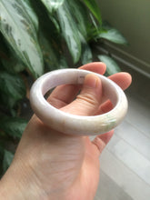 Load image into Gallery viewer, 52mm Certified Type A 100% Natural sunny green/purple/yellow Jadeite Jade bangle L115-5682