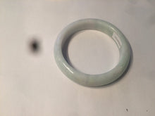 Load image into Gallery viewer, 53.8mm certified 100% natural Type A fresh light green/purple/white jadeite jade bangle AB72-9458