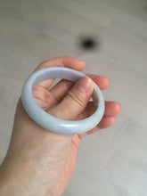 Load image into Gallery viewer, 53.2mm 100% natural type A certified light green/purple jadeite jade bangle AQ4-0733