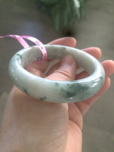 Load image into Gallery viewer, 55.2mm Certified Type A 100% Natural green Jadeite Jade bangle B63-5265