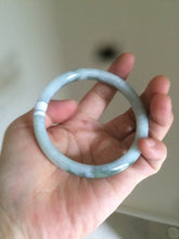 Load image into Gallery viewer, 59.5mm Certified Type A 100% Natural green round cut Jadeite Jade bangle AH67-4997 卖了