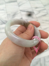 Load image into Gallery viewer, 51.3mm Certified Type A 100% Natural light green/purple/brown Jadeite Jade bangle B64-8418