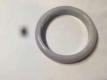 Load image into Gallery viewer, 53.2mm 100% natural type A certified light green/purple jadeite jade bangle AQ4-0733