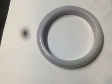 Load image into Gallery viewer, 53.2mm 100% natural type A certified light green/purple jadeite jade bangle AQ4-0733