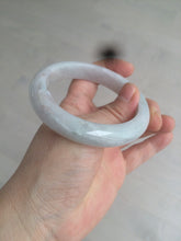 Load image into Gallery viewer, 55.5 mm Certified type A 100% Natural sunny green light purple Jadeite bangle AD54-1106 卖了