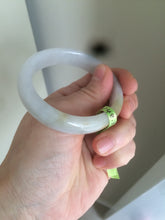 Load image into Gallery viewer, 51mm Certified Type A 100% Natural yellow/white Jadeite Jade bangle M33-0091
