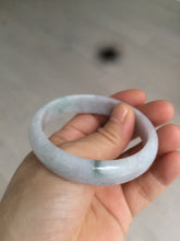 Load image into Gallery viewer, 54mm certified 100% natural Type A green/purple/yellow (Fu Lu Shou) jadeite jade bangle AH69-2634