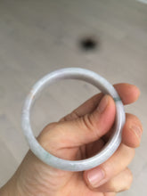 Load image into Gallery viewer, 54mm certified 100% natural Type A green/purple/yellow (Fu Lu Shou) jadeite jade bangle AH69-2634