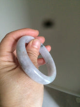 Load image into Gallery viewer, 54mm certified 100% natural Type A green/purple/yellow (Fu Lu Shou) jadeite jade bangle AH69-2634