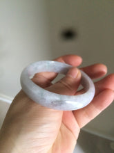 Load image into Gallery viewer, 54mm certified 100% natural Type A green/purple/yellow (Fu Lu Shou) jadeite jade bangle AH69-2634