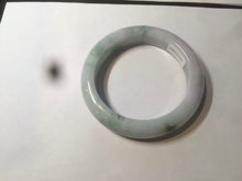 Load image into Gallery viewer, 53.5mm certified 100% natural Type A green purple jadeite jade bangle AQ15-1709