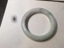 Load image into Gallery viewer, 53.5mm certified 100% natural Type A green purple jadeite jade bangle AQ15-1709