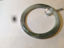 Load image into Gallery viewer, 59.5mm Certified Type A 100% Natural green round cut Jadeite Jade bangle AH67-4997 卖了