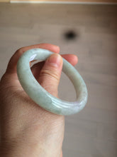 Load image into Gallery viewer, 54.5mm certified Type A 100% Natural green/purple/white  jadeite jade bangle S50-7163