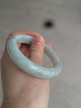 Load image into Gallery viewer, 54.5mm certified Type A 100% Natural green/purple/white  jadeite jade bangle S50-7163