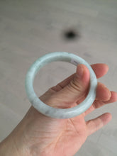 Load image into Gallery viewer, 54.5mm certified Type A 100% Natural green/purple/white  jadeite jade bangle S50-7163
