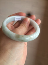 Load image into Gallery viewer, 58.8mm certified Type A 100% Natural light green/purple Jadeite bangle D85-1702
