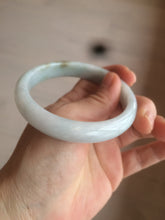 Load image into Gallery viewer, 58.8mm certified Type A 100% Natural light green/purple Jadeite bangle D85-1702