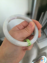 Load image into Gallery viewer, 57.6mm certified Type A 100% Natural green/yellow/white jadeite Jade bangle AB28-0276