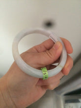 Load image into Gallery viewer, 57.6mm certified Type A 100% Natural green/yellow/white jadeite Jade bangle AB28-0276