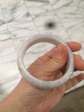 Load image into Gallery viewer, 58.3mm Certified Type A 100% Natural white/yellow/green Jadeite Jade bangle D60-0578