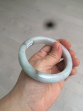 Load image into Gallery viewer, 58.5mm Certified Type A 100% Natural light green/red/purple jadeite jade bangle AT54-0053